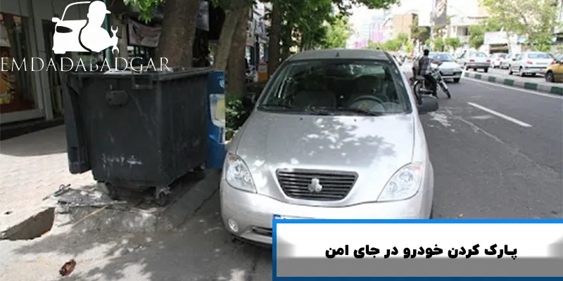 پارک کردن خودرو در مکانی بی خطر 
